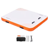 6x5FT Inflatable Dock Platform Durable Non Slip Floating Raft with Ladder and Carrying Bag for Pool Beach Ocean